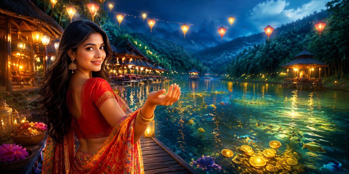 বান্দরবানে পহেলা বৈশাখ উপলক্ষে লটারি গেম উপভোগ করছেন একজন ব্যবহারকারী